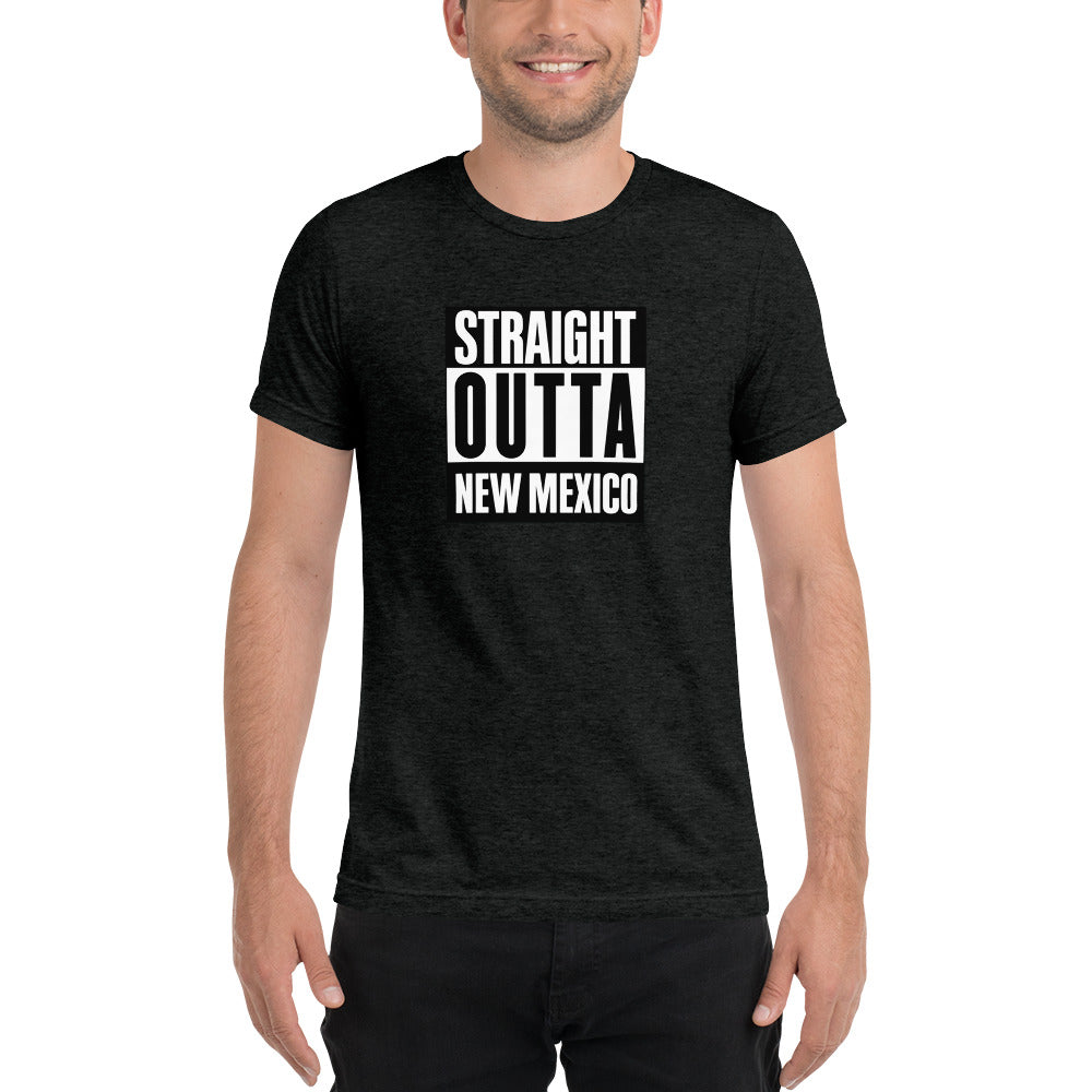 Straight Outta New Mexico - Men's short sleeve t-shirt