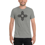 Tribal Zia Symbol - Men's short sleeve t-shirt