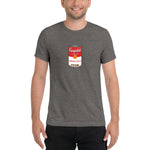 Warhol Campbell's Green Chile Stew Can- Short sleeve men's t-shirt