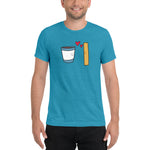 Churro & Coffee - Men's short sleeve t-shirt