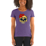 Frida Kahlo Skull - Women's short sleeve t-shirt