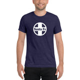 Santa Fe Railroad - New Mexico men's short sleeve t-shirt