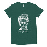 Geometric Frida Viva La Vida - Women's crew neck t-shirt