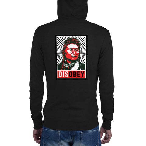 Chief Joseph Disobey - Unisex zip hoodie